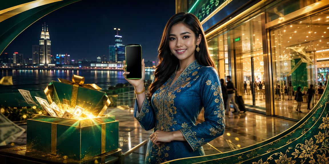 Pengguna Johor mengakses aplikasi kasino ct125 dengan selamat menggunakan baju kurung