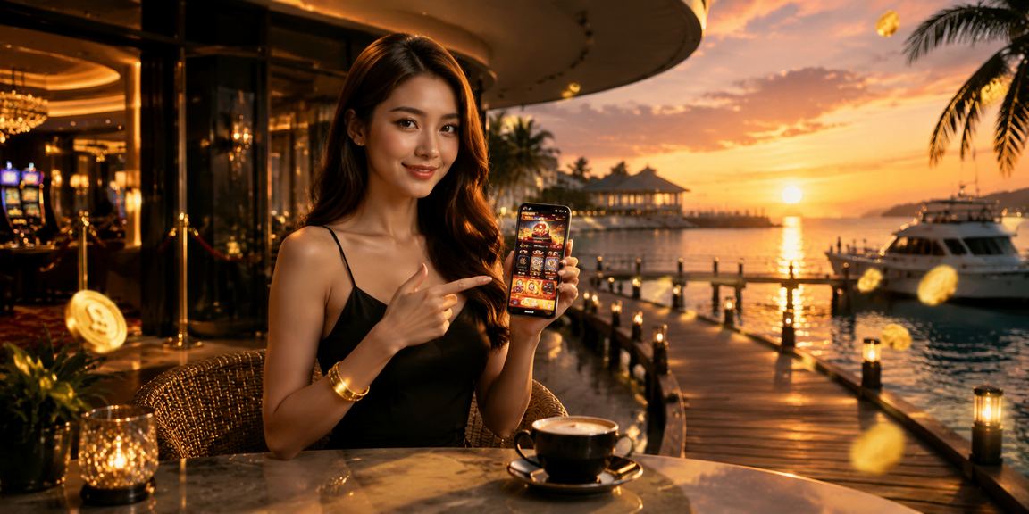 Pemain VIP menikmati bonus permainan meja di Kota Kinabalu Sabah
