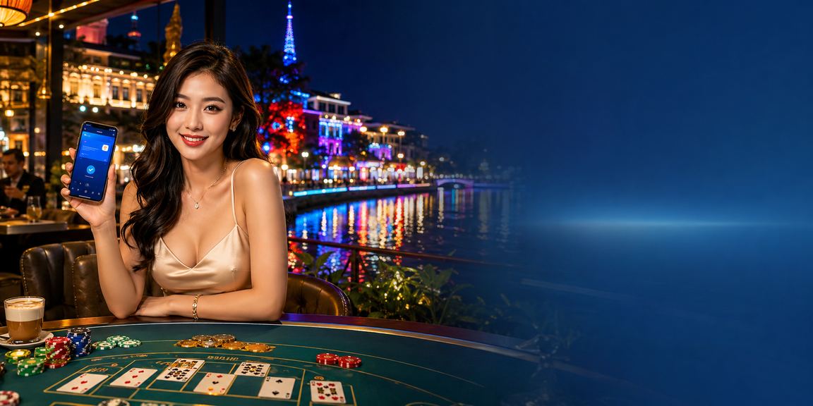Pemain Baccarat menikmati permainan kasino gaya Melaka